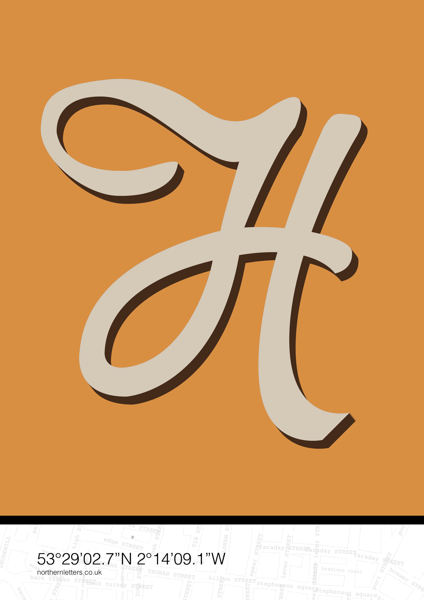 GPS 'H' Print v2