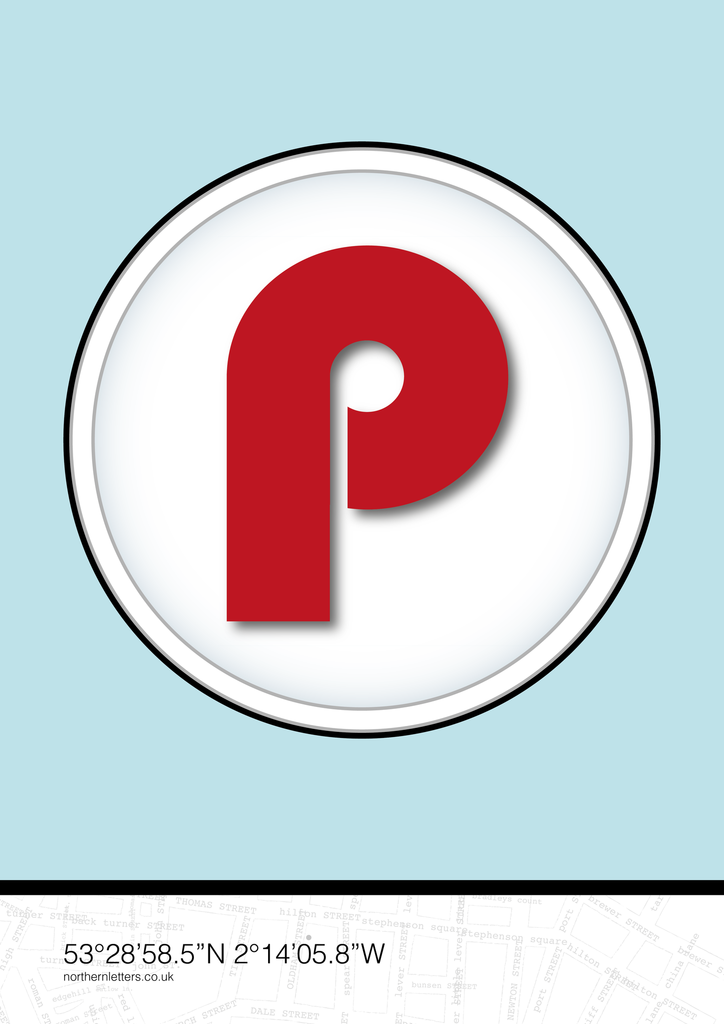 GPS 'P' Print