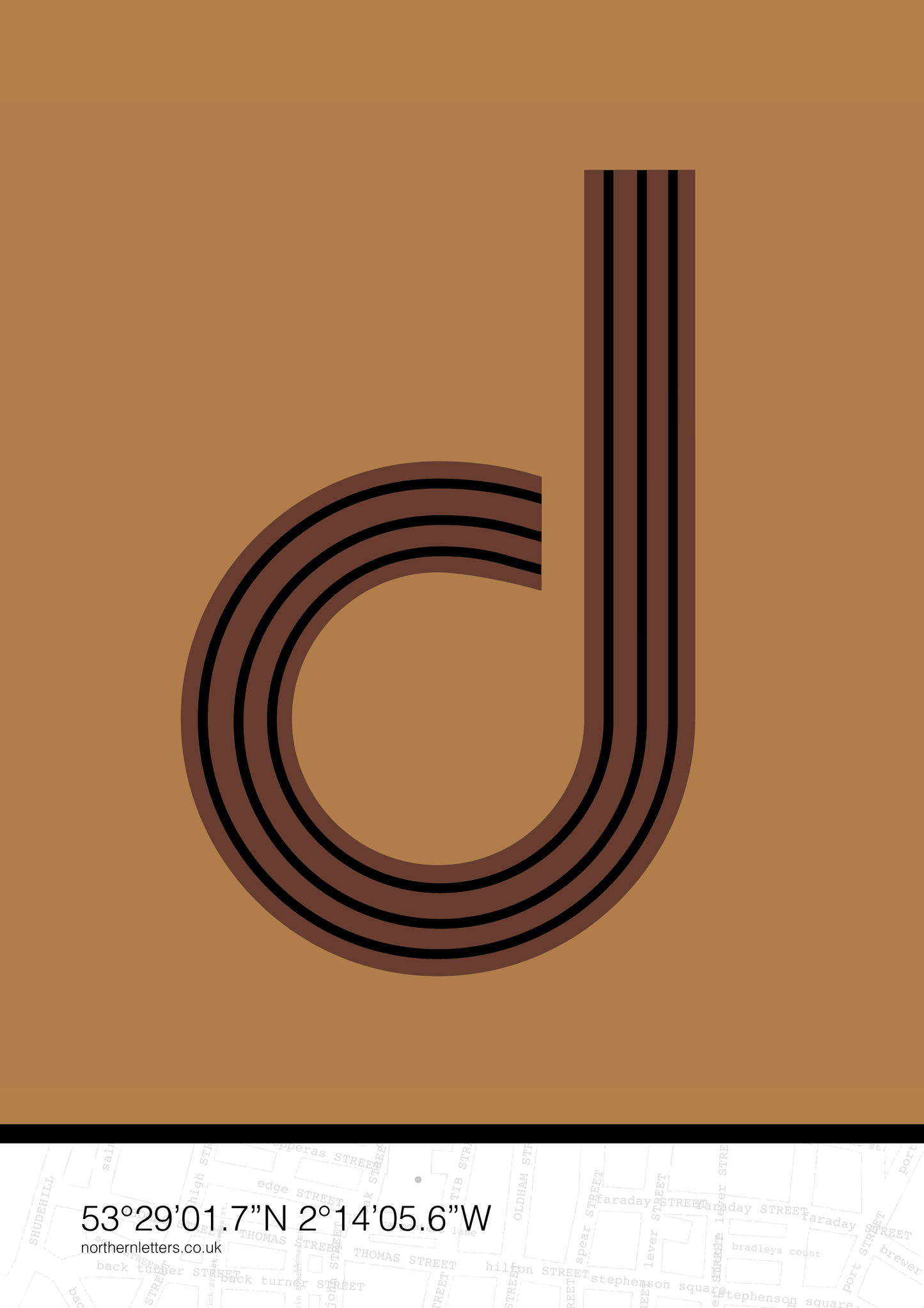 GPS 'D' Print
