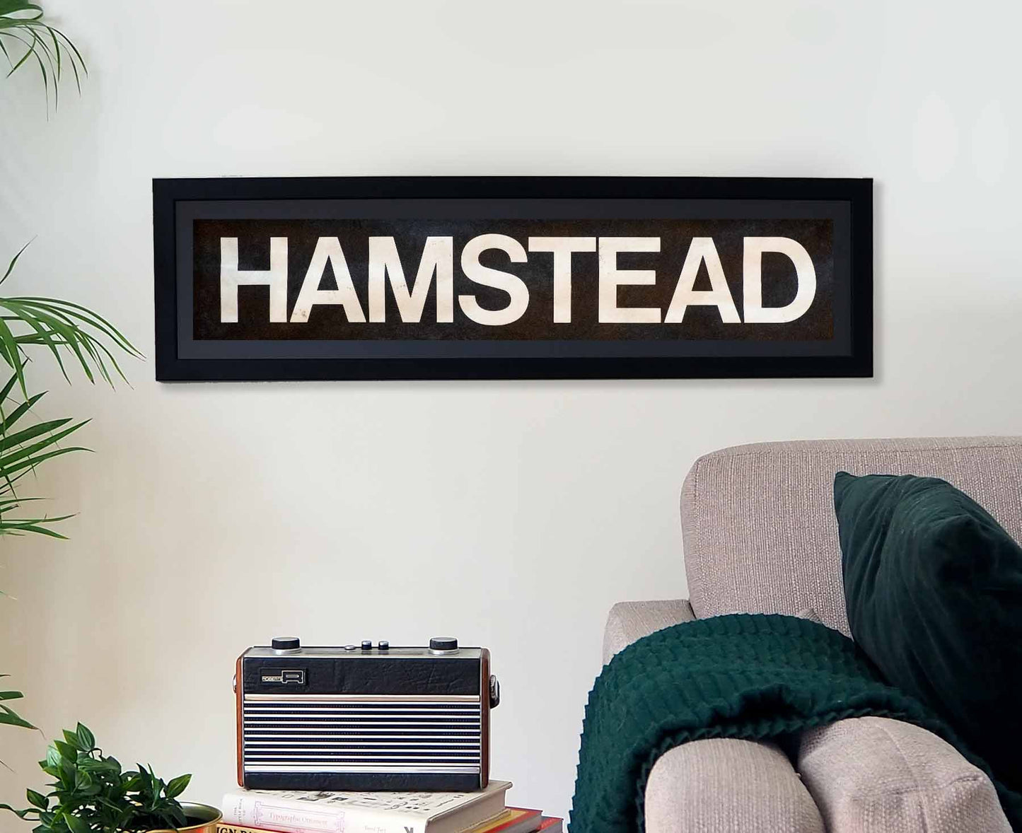 Hamstead Framed Bus Blind