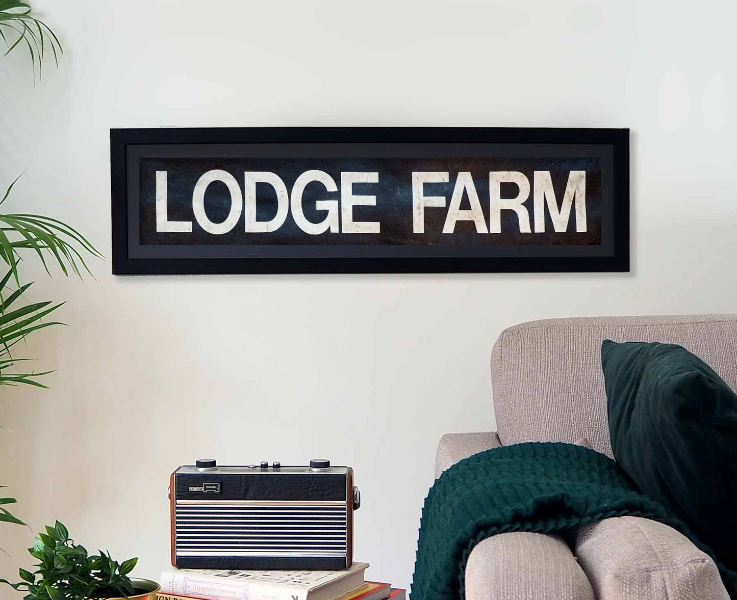 Lodge Farm Framed Bus Blind (reduced)