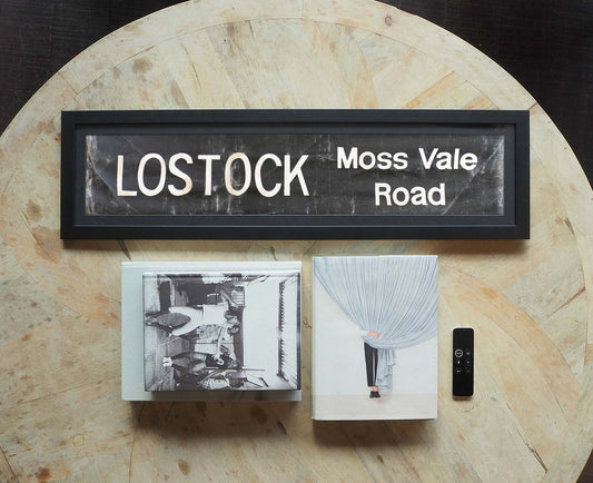 Lostock Moss Vale Road Framed Bus Blind
