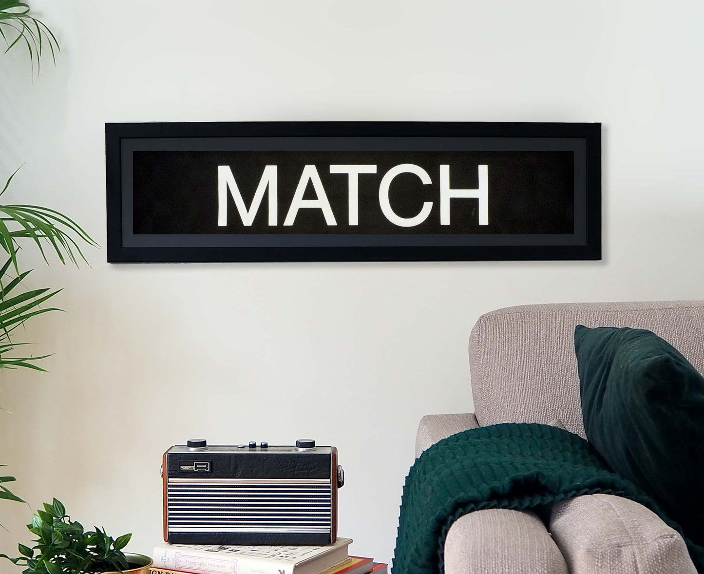 Match Framed Bus Blind