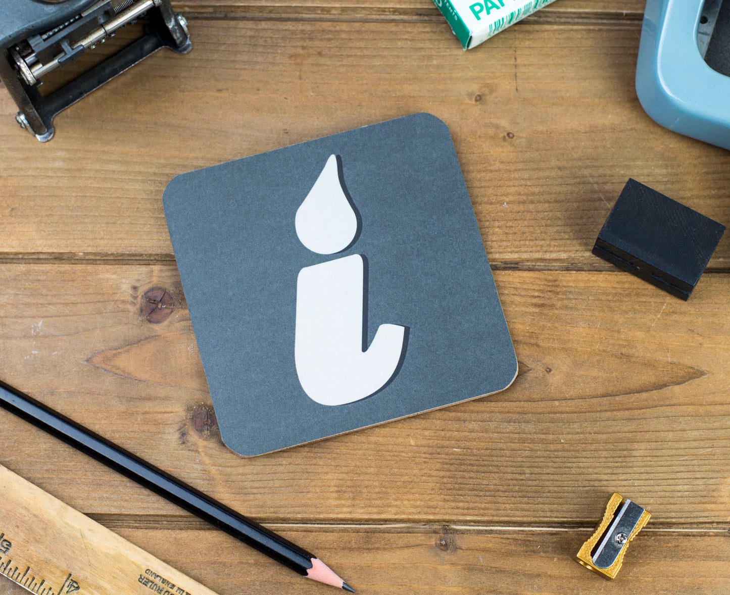 'I' Letter Coaster