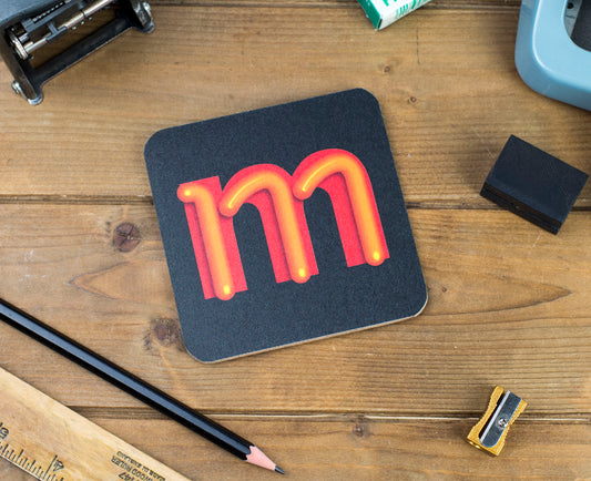 'M' Letter Coaster