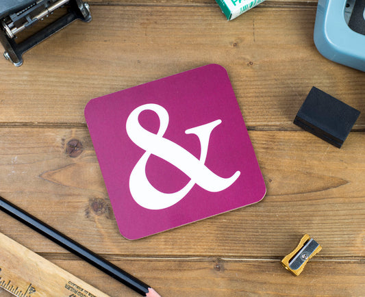 Ampersand Coaster