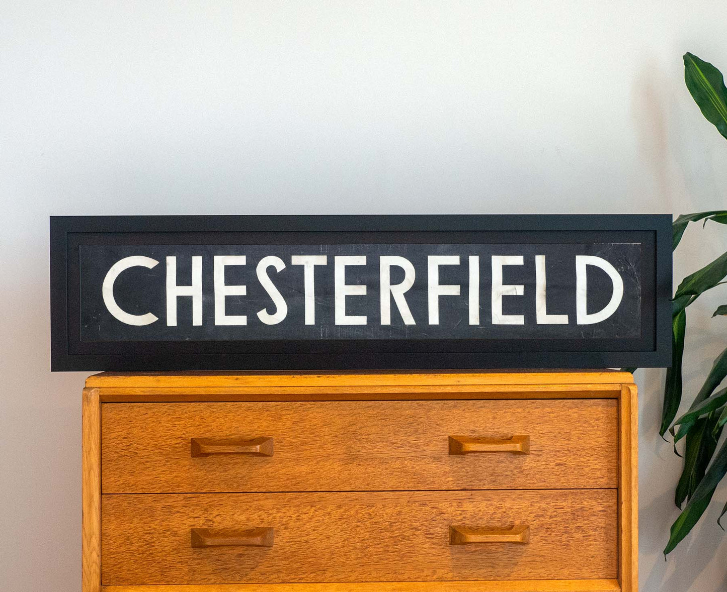 Chesterfield 1971 Framed Bus Blind