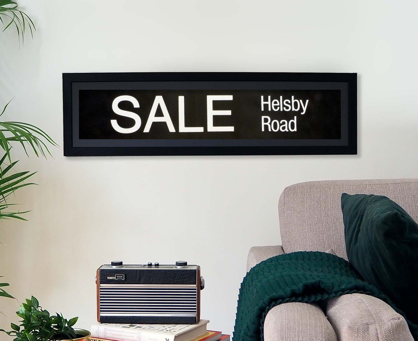 Sale Helsby Road Framed Bus Blind