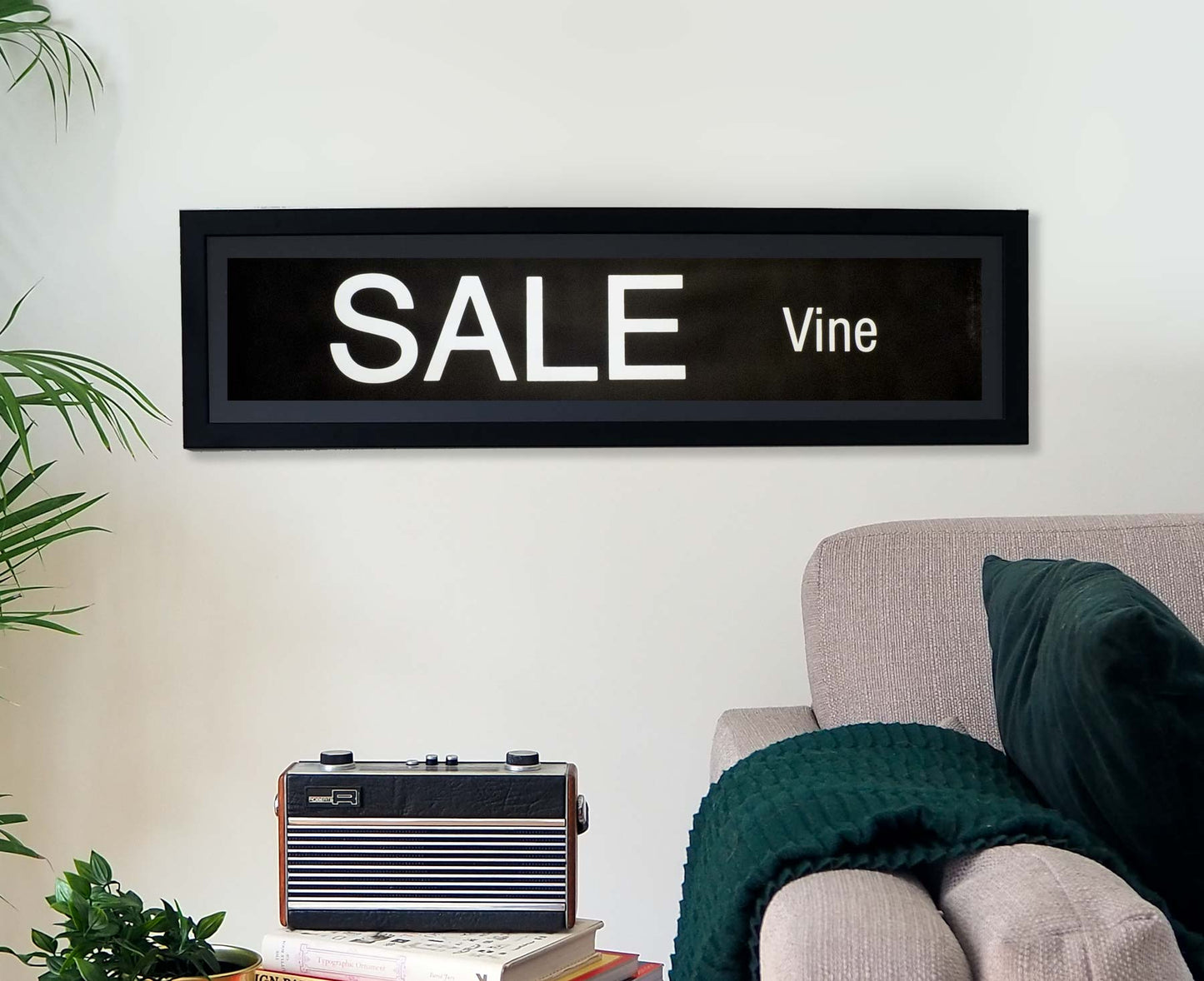 Sale Vine Framed Bus Blind