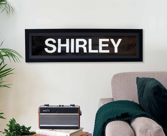 Shirley Framed Bus Blind