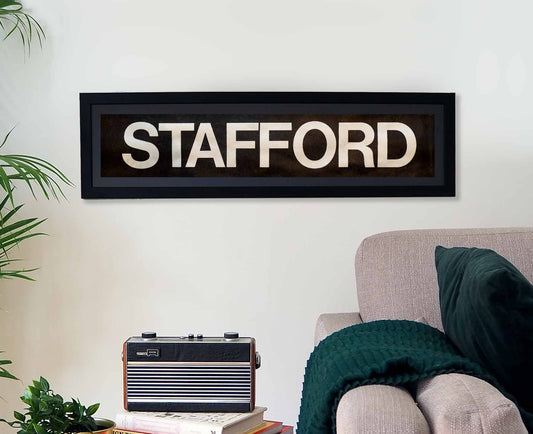 Stafford Framed Bus Blind