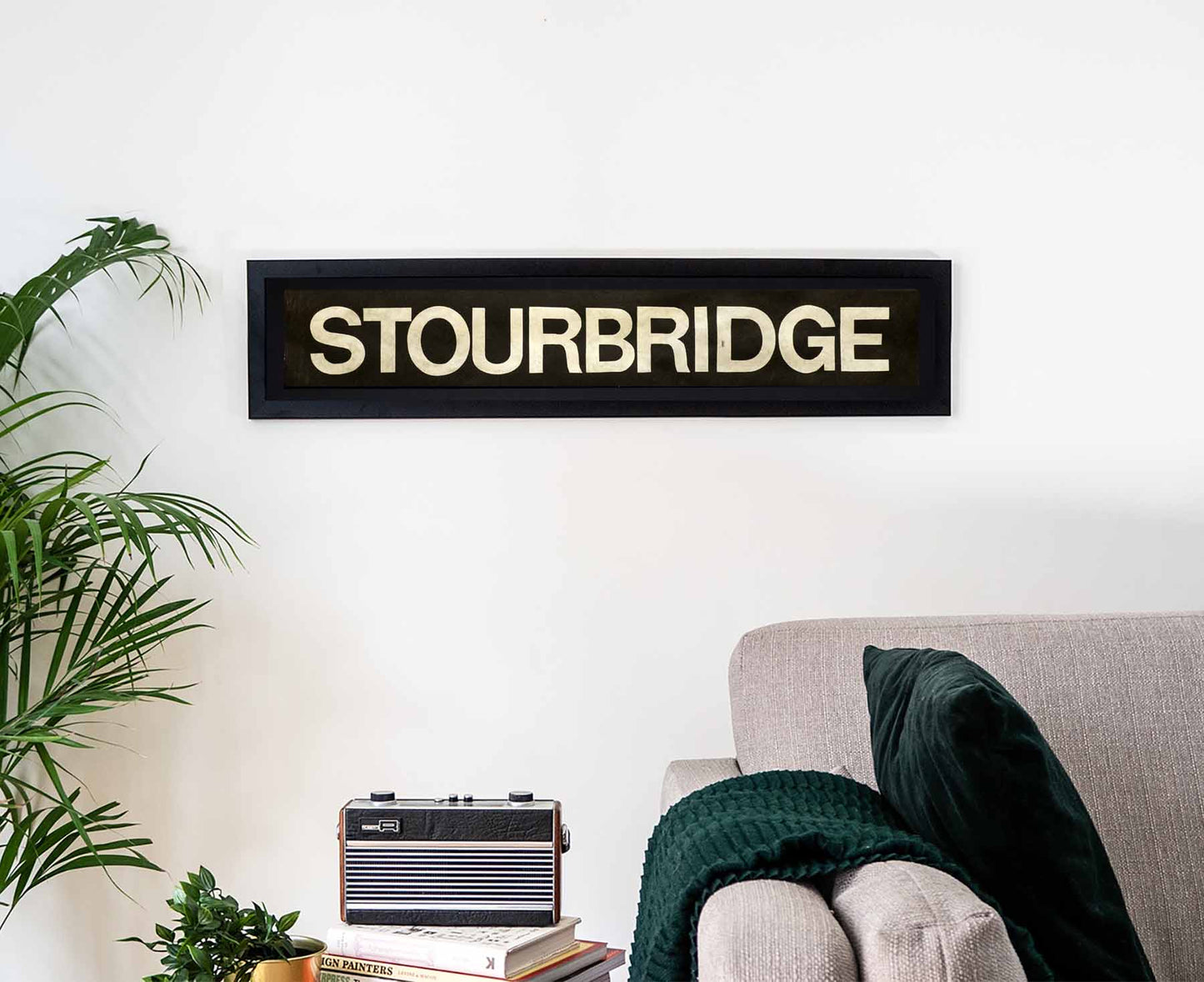 Stourbridge Framed Bus Blind