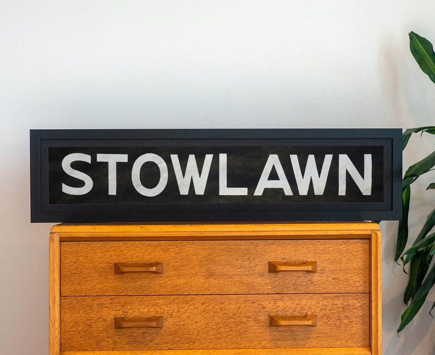 Stowlawn 1986 Framed Bus Blind