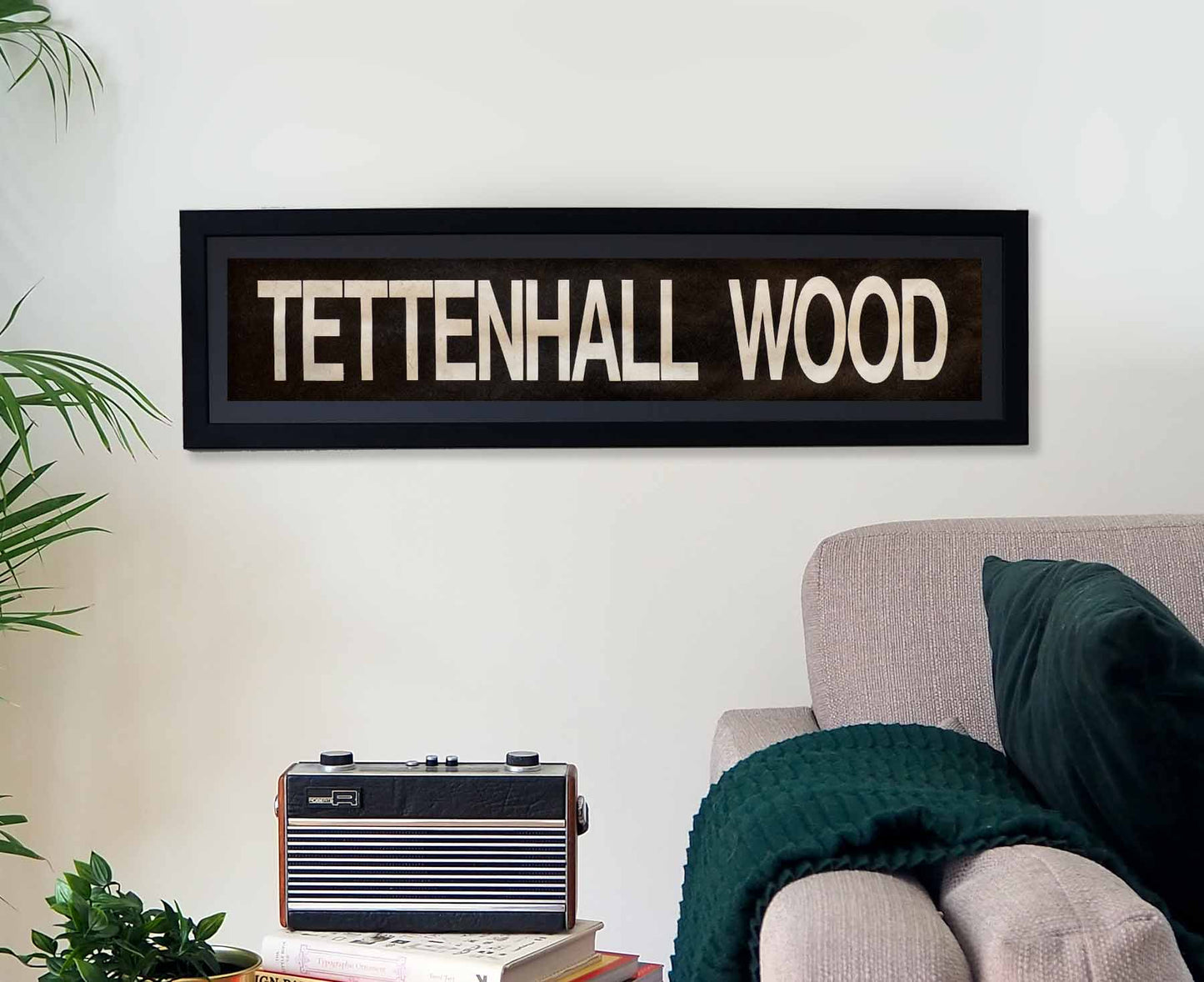Tettenhall Wood Framed Bus Blind