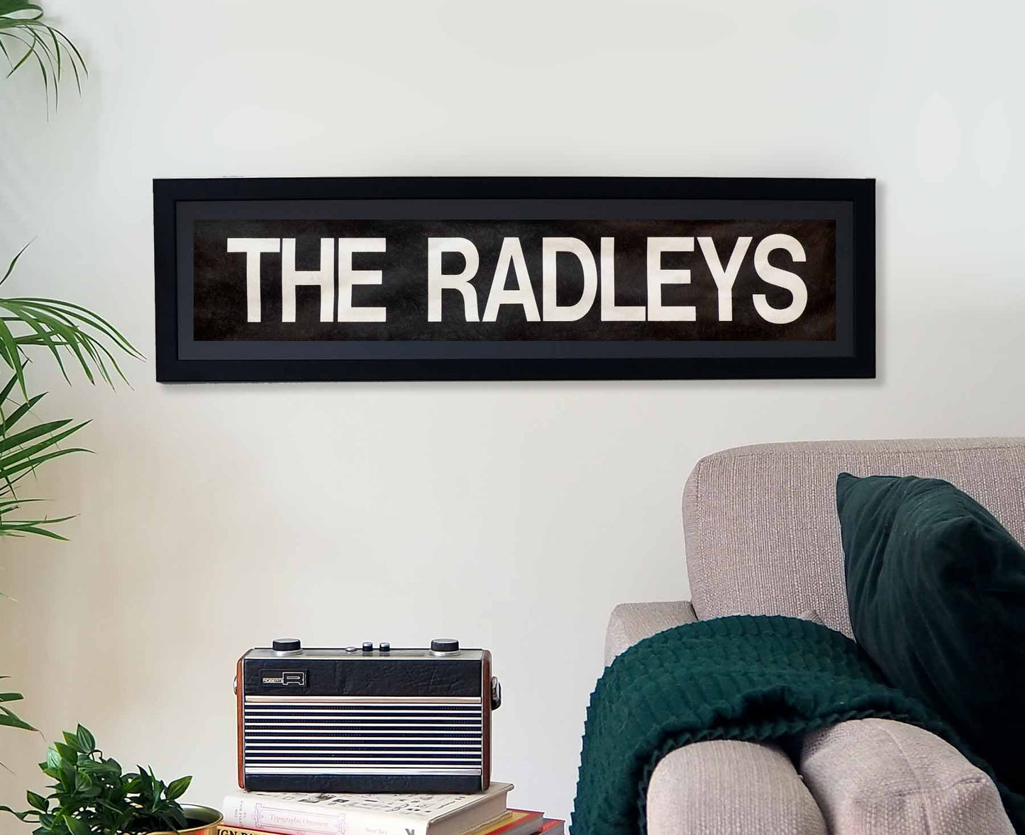 The Radleys Framed Bus Blind