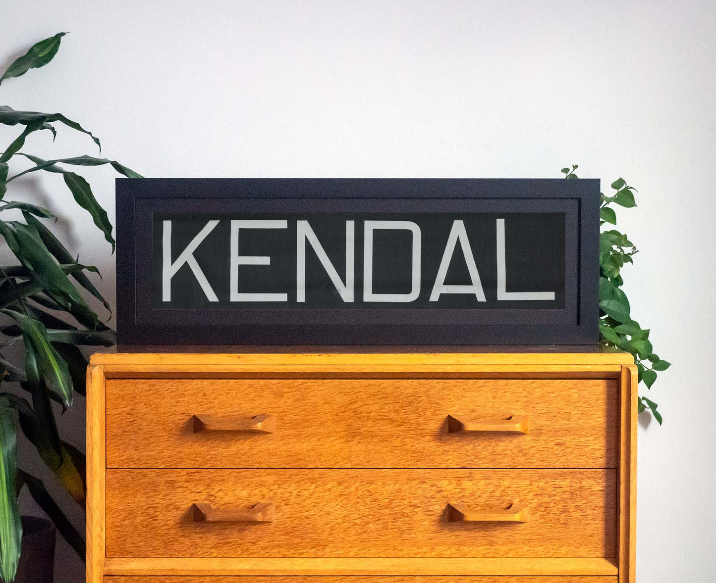 Kendal 1960s Framed Bus Blind