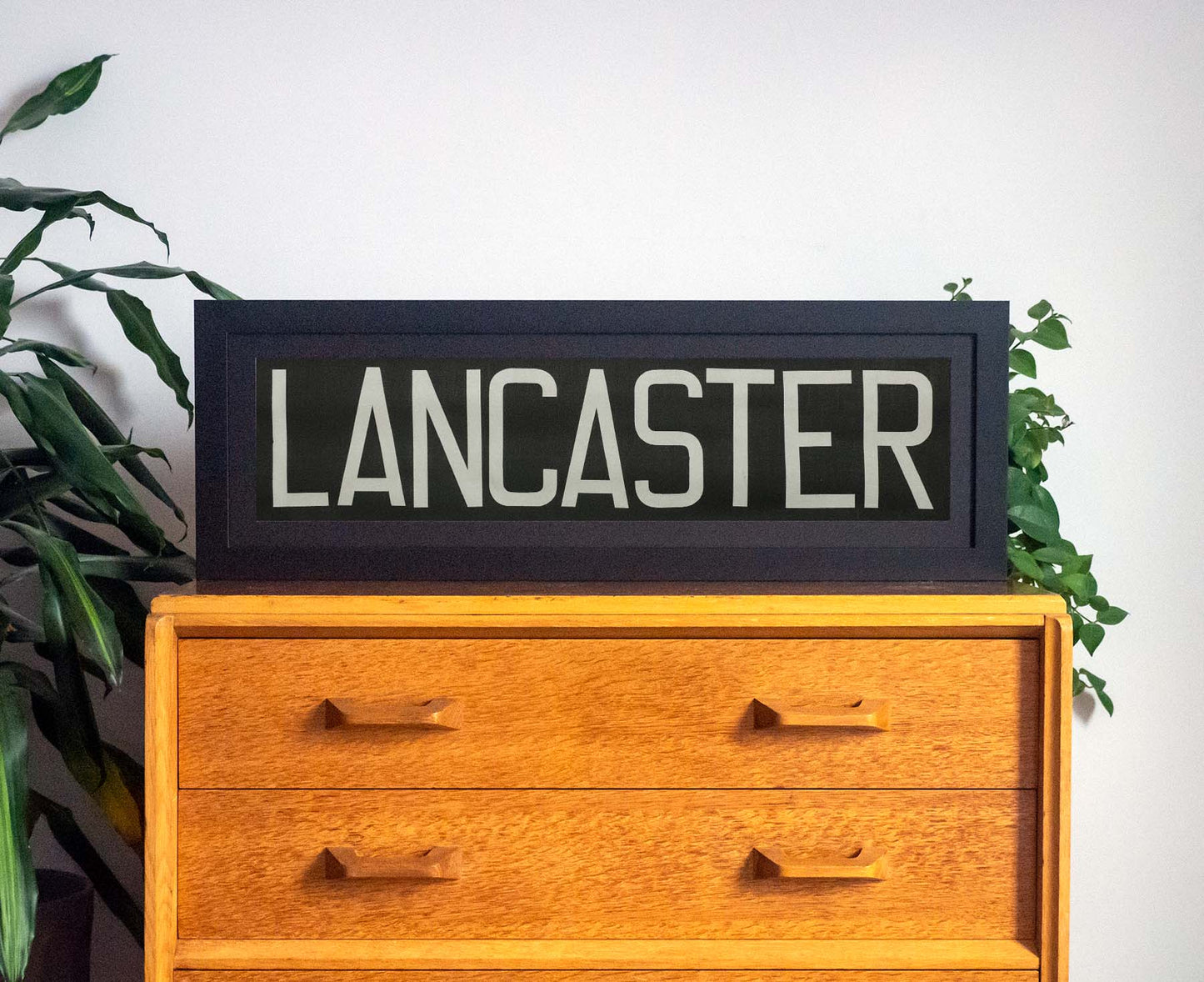 Lancaster 1960s Framed Bus Blind