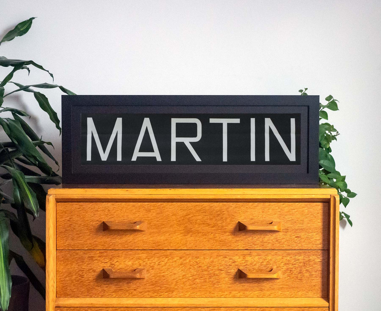 Martin 1960s Framed Bus Blind