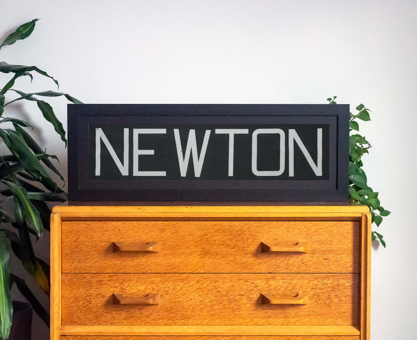 Newton 1960s Framed Bus Blind