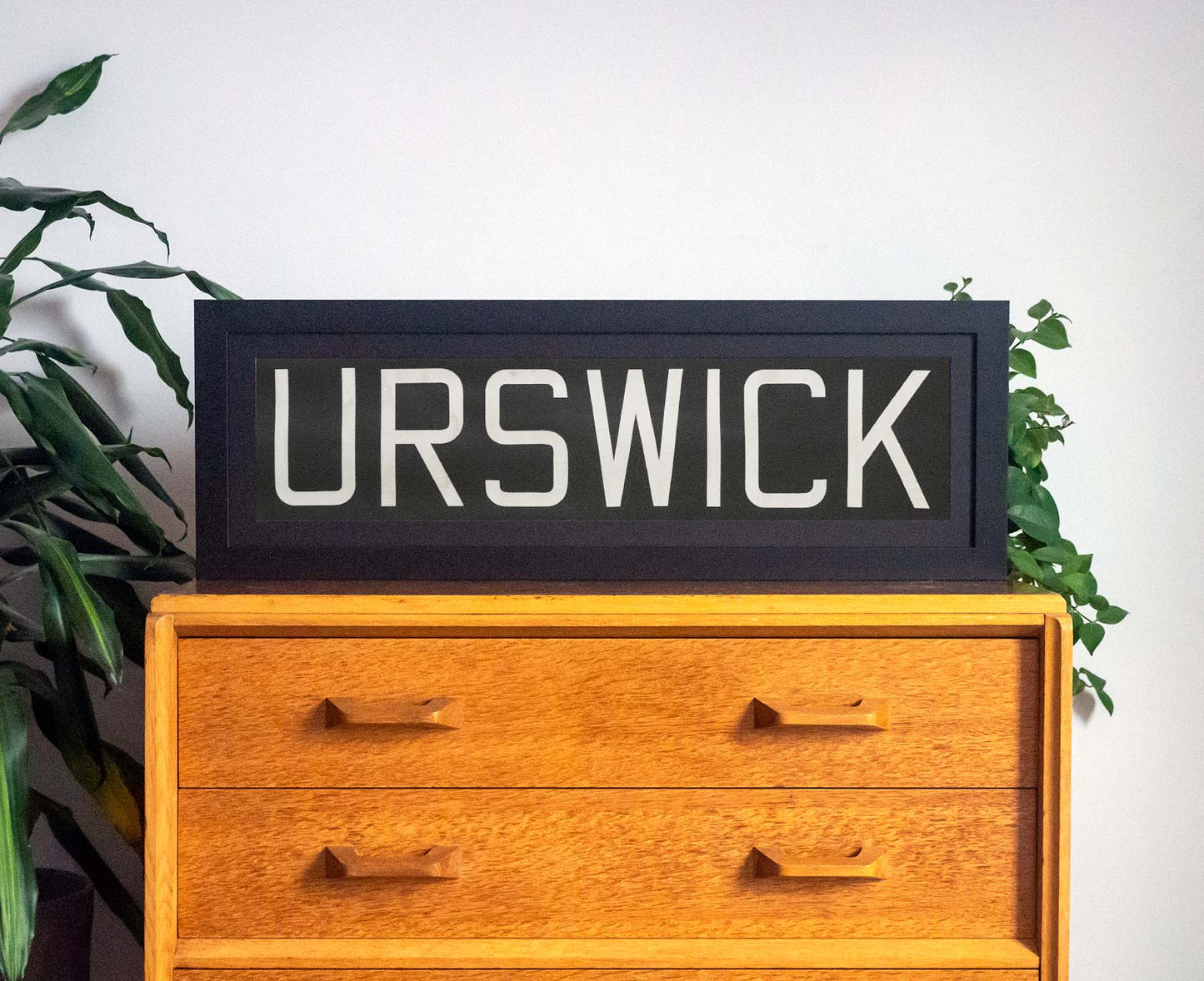 Urswick 1960s Framed Bus Blind