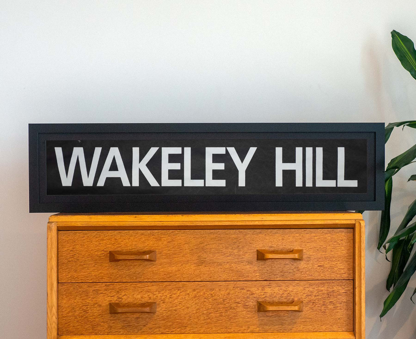 Wakeley Hill 1986 Framed Bus Blind