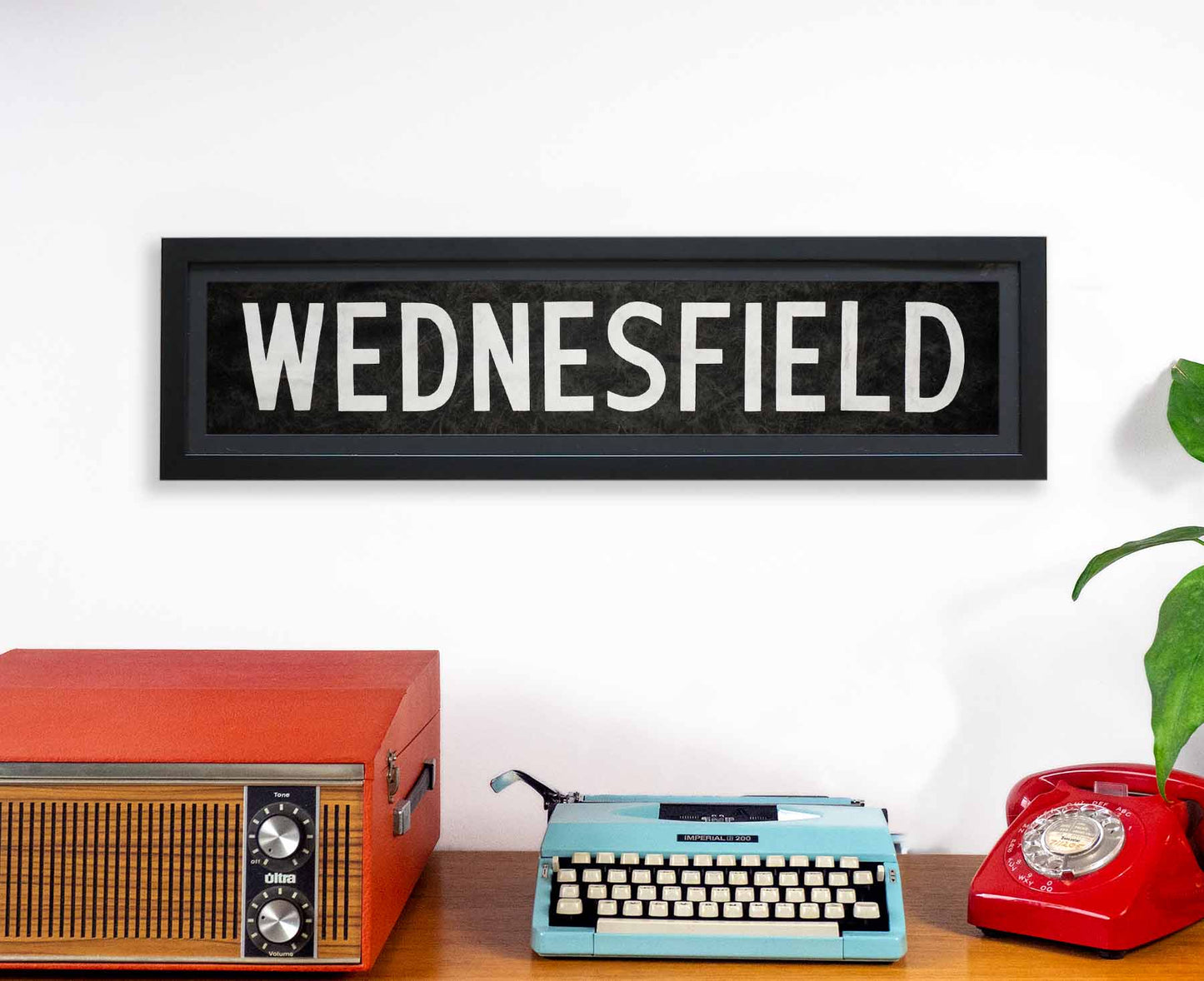 Wednesfield 1986 Framed Bus Blind