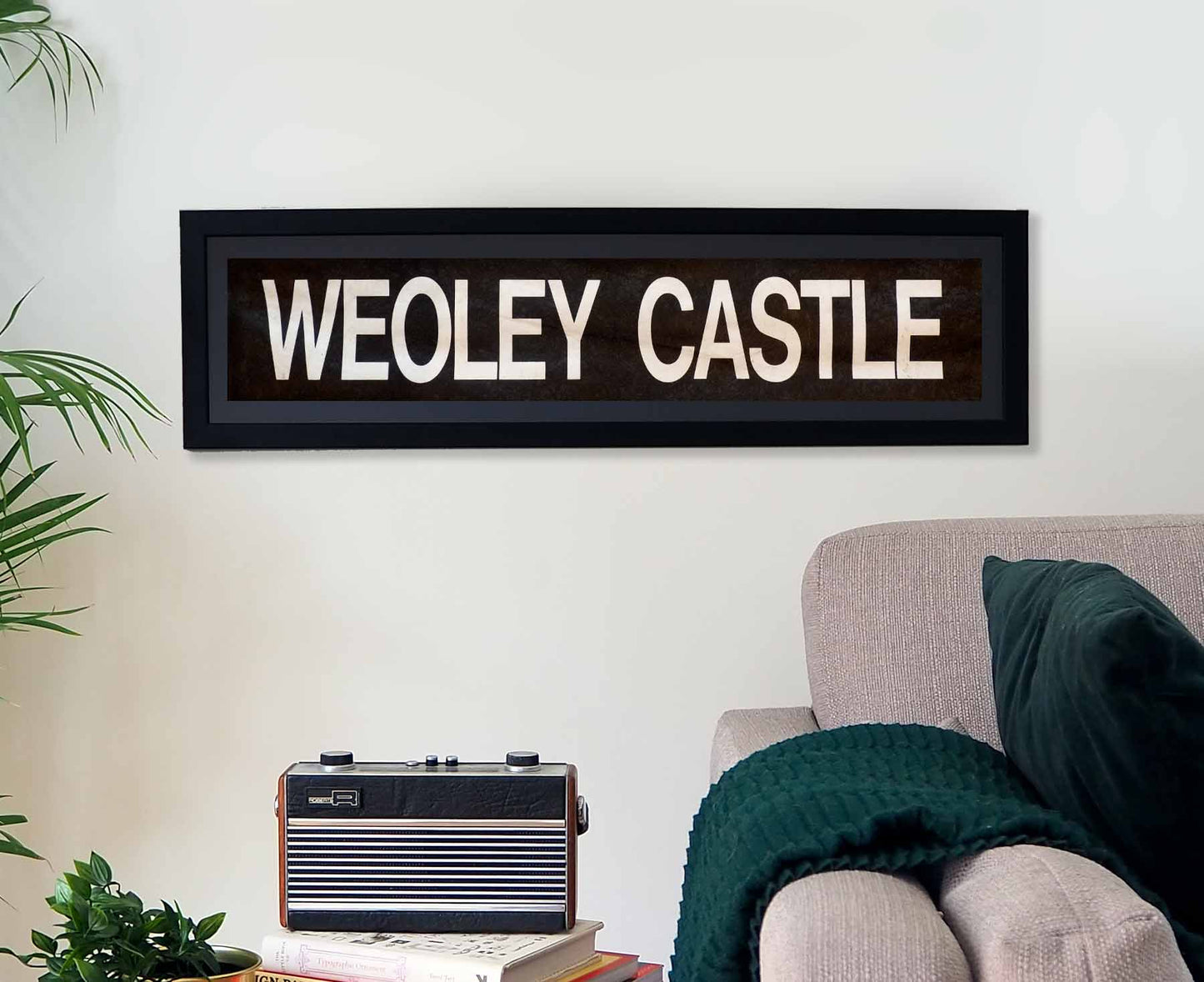 Weoley Castle Framed Bus Blind