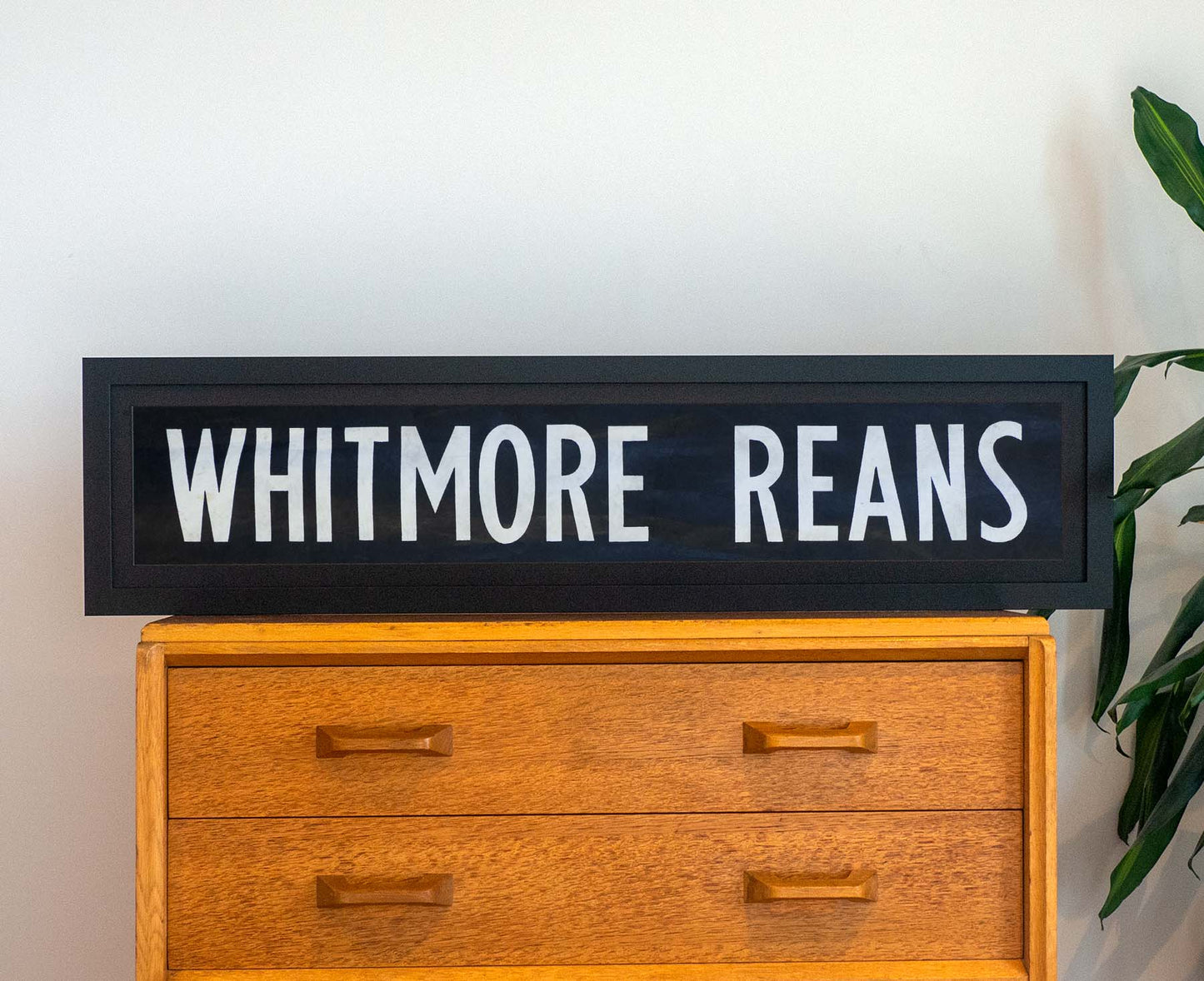Whitmore Reans 1986 Framed Bus Blind