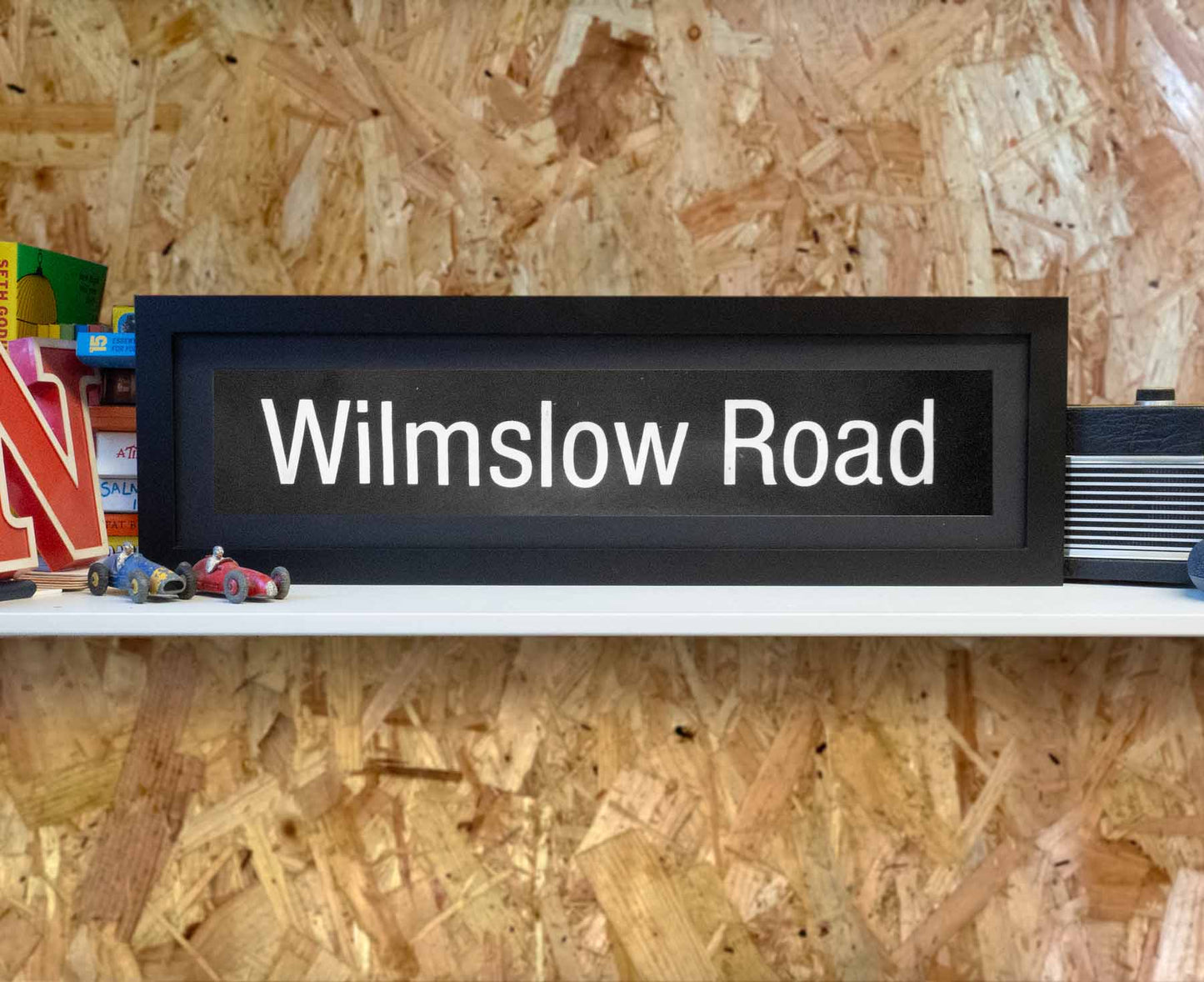 Wilmslow Road Mini Framed Bus Blind