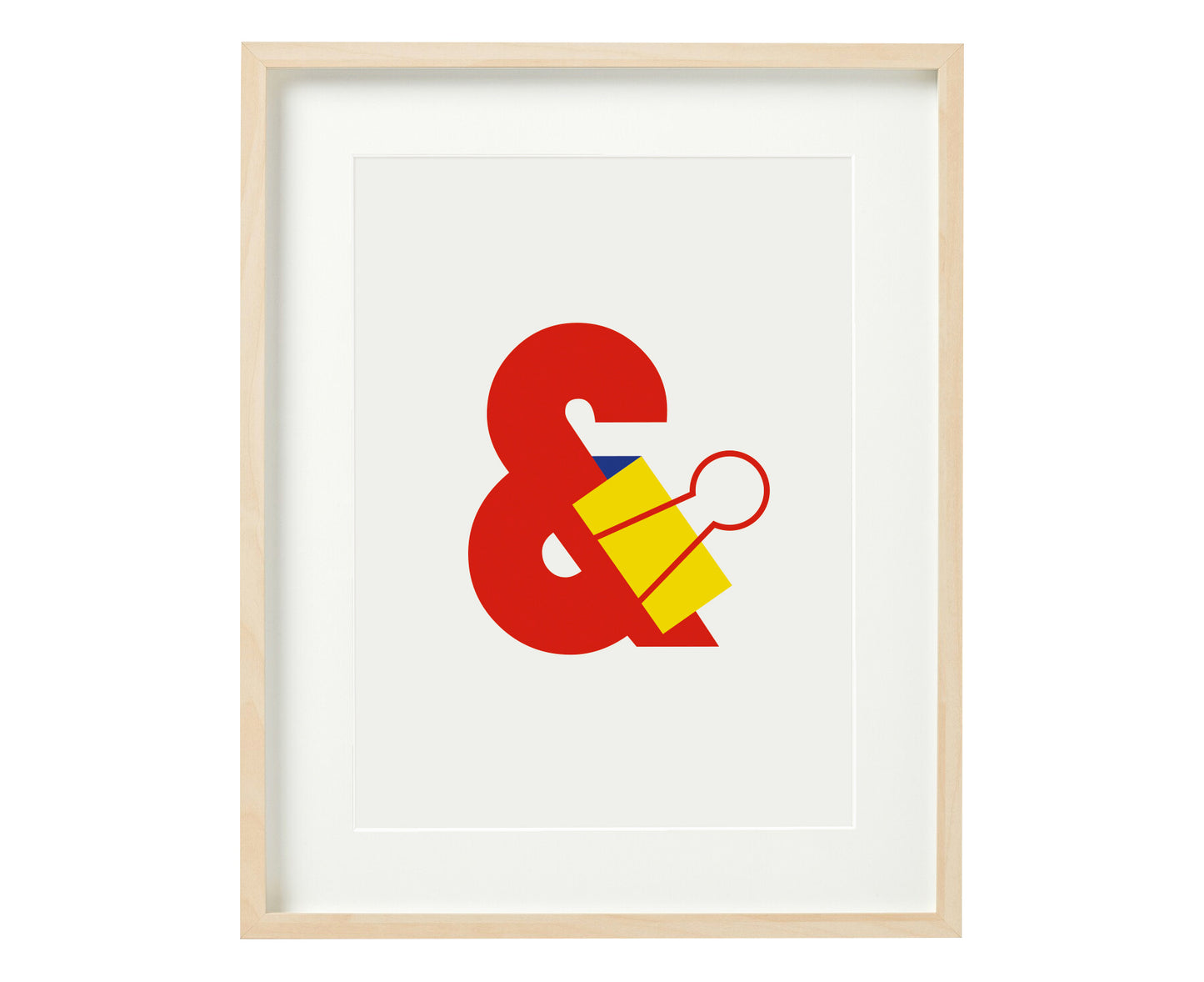 Ampersand print