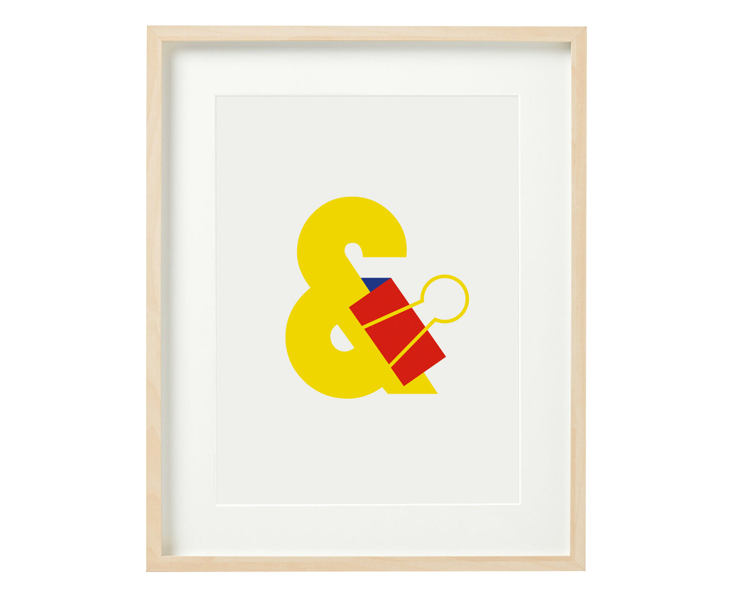 Ampersand print