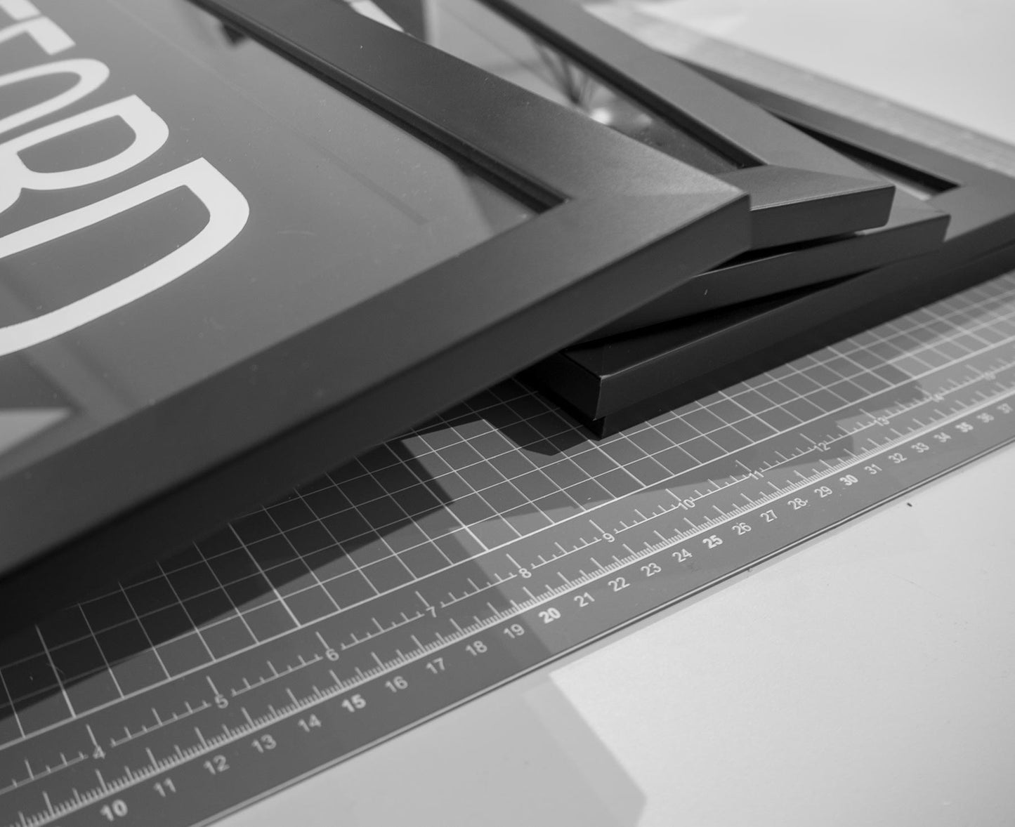 Manchester Stevenson Square Framed Bus Blind