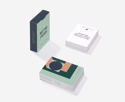 Meeting Friends Conversation Cards