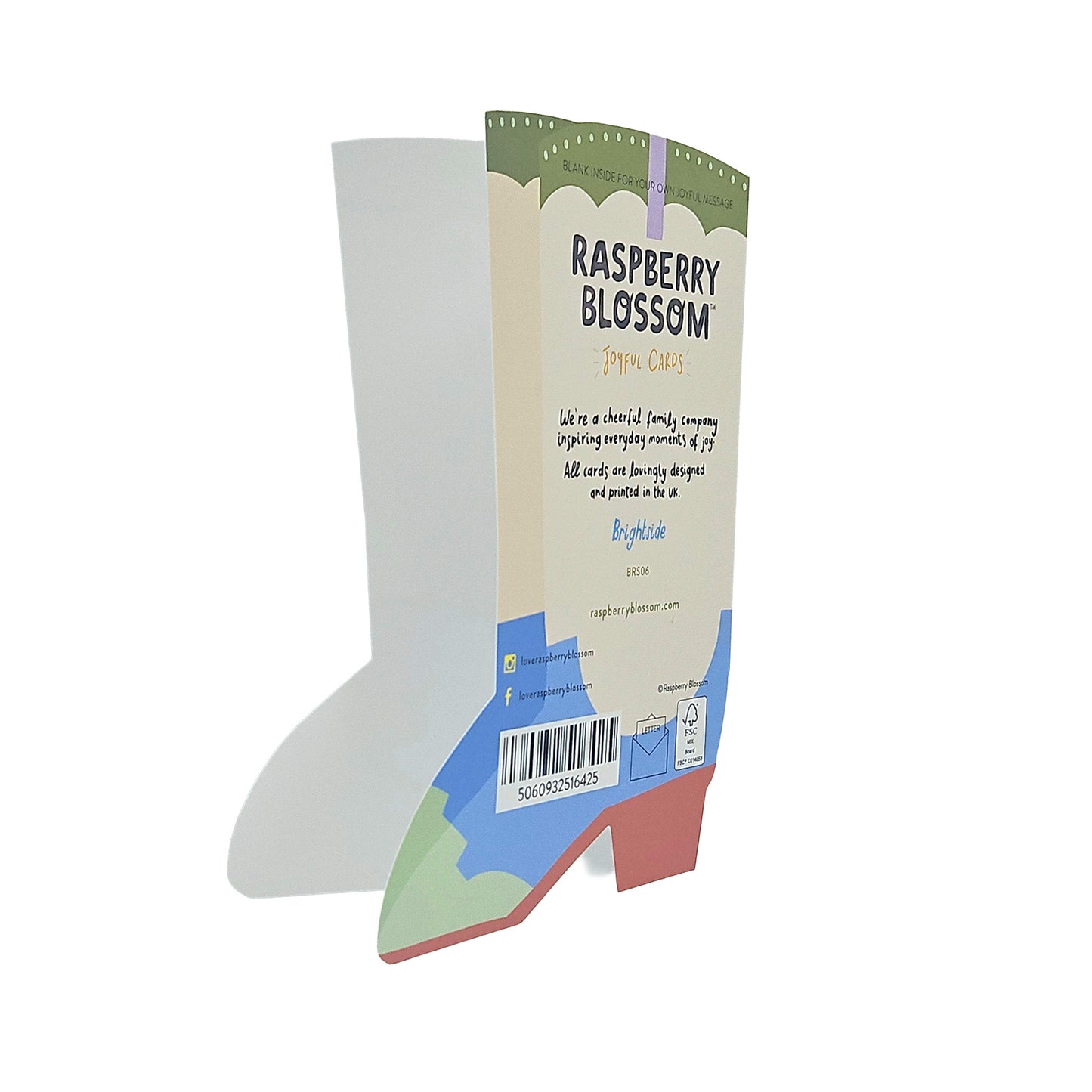 Yee-haw it's your Birthday Cowboy Boot Cutout Birthday Card