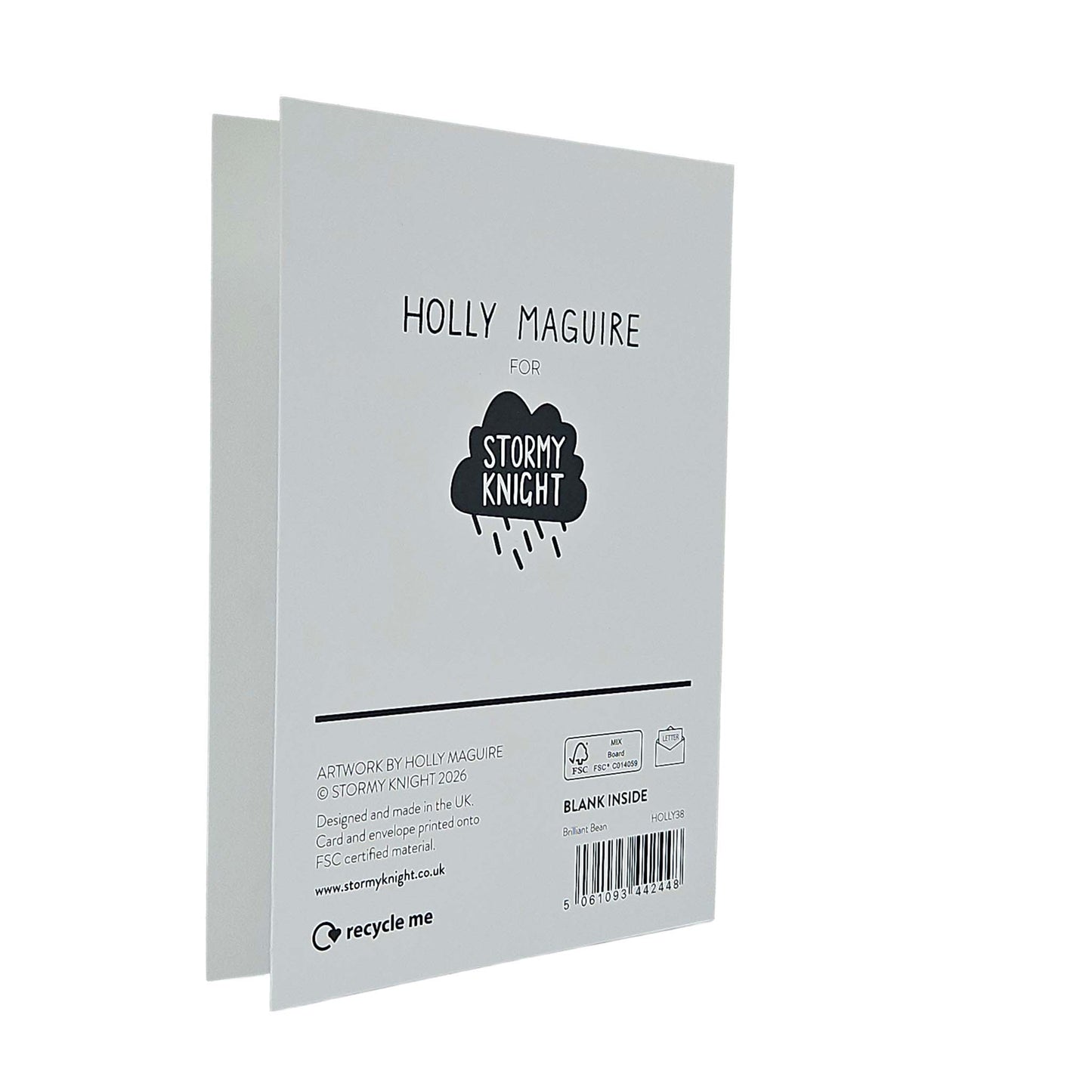 Brilliant Human Bean Gold Foiled Congratulations Card