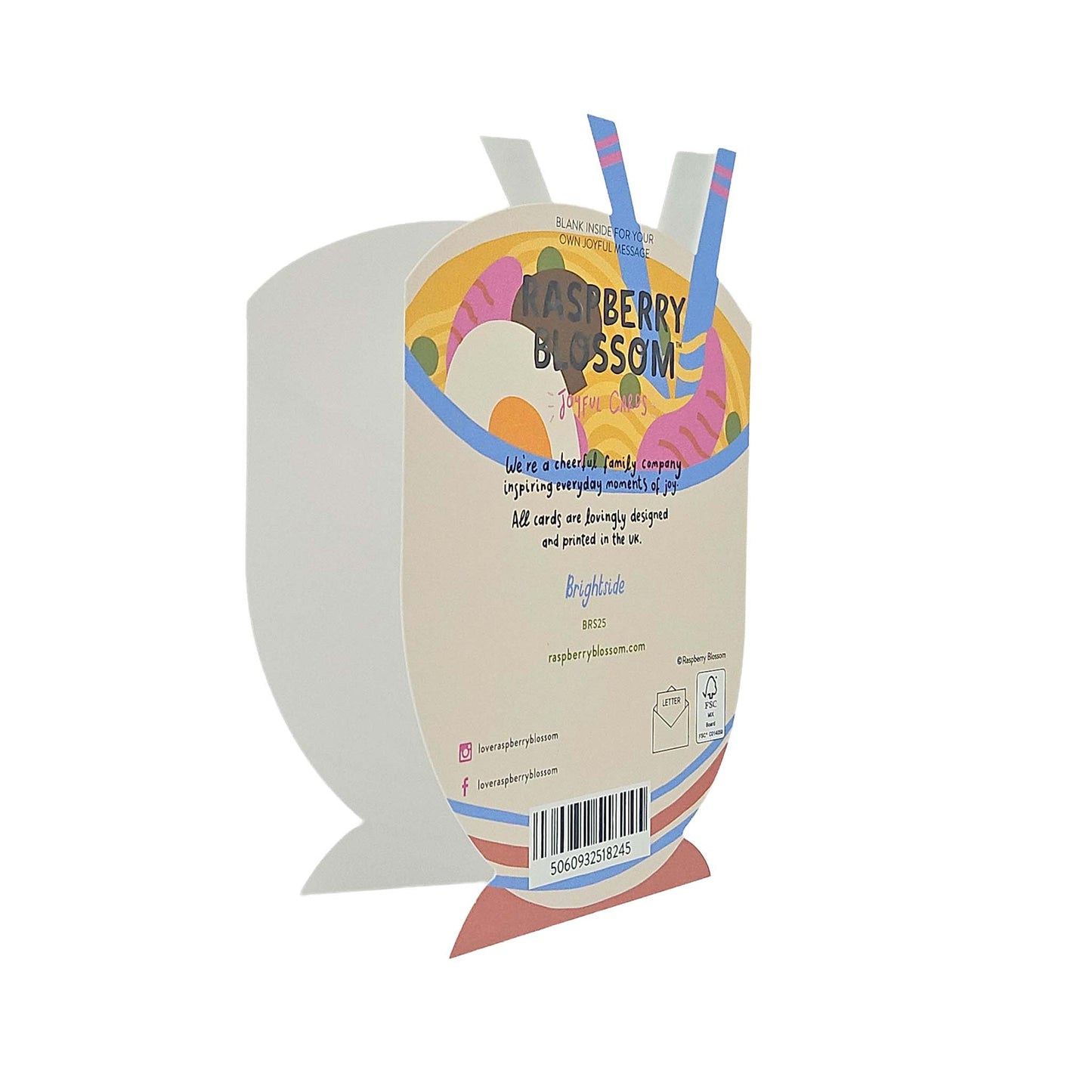 Oodles of Birthday Love Noodles Cutout Birthday Card