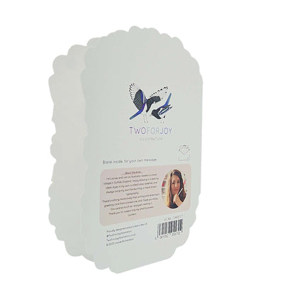 Happy Birthday Spot Varnish Cutout Cake Birthday Card