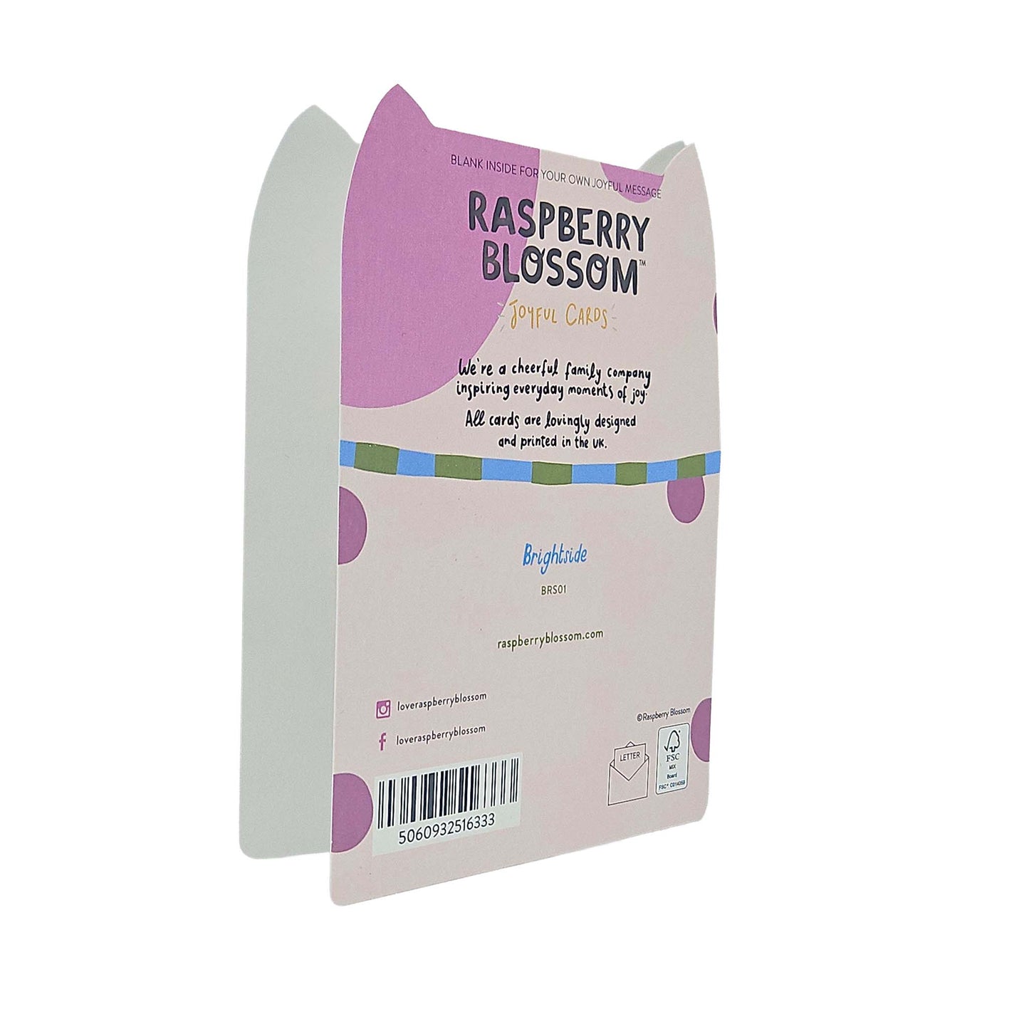 Happy Birthday Cat Cutout Birthday Card