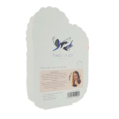 I Tolerate You Spot Varnish Cutout Cake Valentine's / Anniversary Card