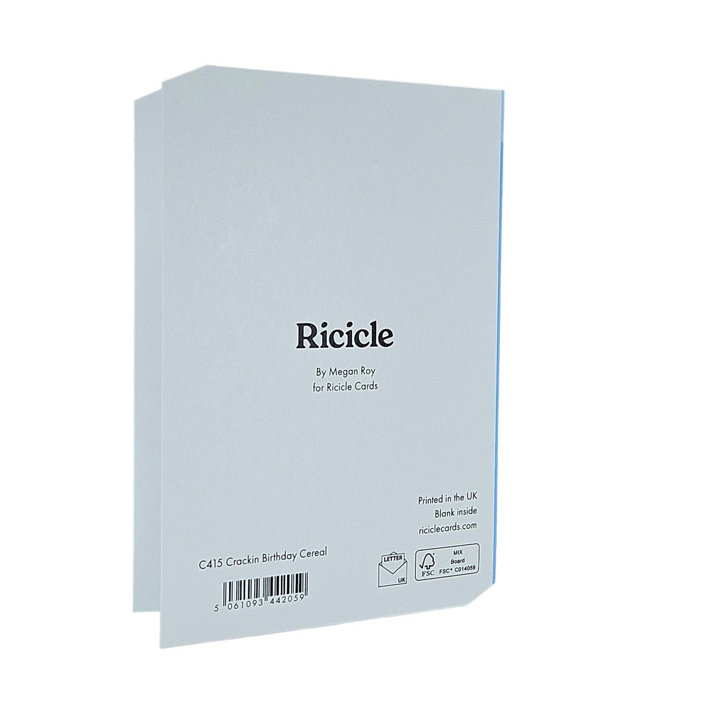 Crackin Birthday Cereal Spot Gloss Birthday Card