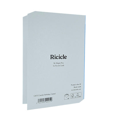 Crackin Birthday Cereal Spot Gloss Birthday Card