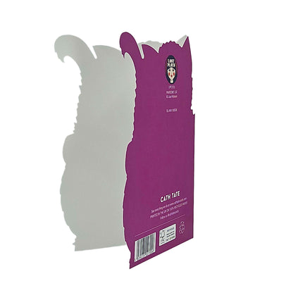 Pawesome Birthday Cat Cutout Birthday Card