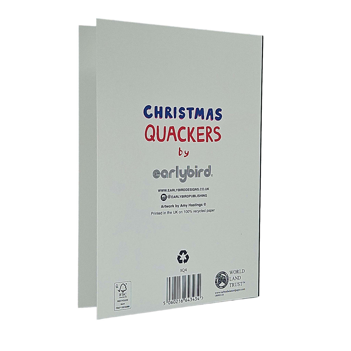 Happy Christmas Gingerbread Man Christmas Card