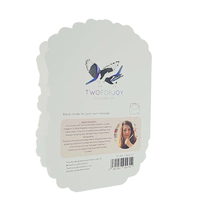 Happy Birthday Spot Varnish Cutout Cake Birthday Card