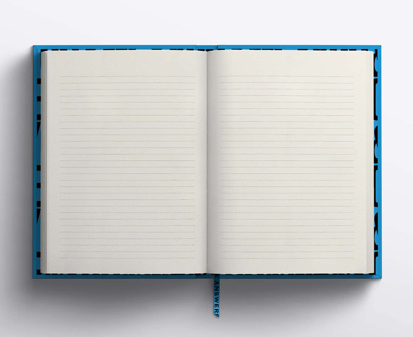 Anthony Burrill Get More Answers! A5 Lined Notebook