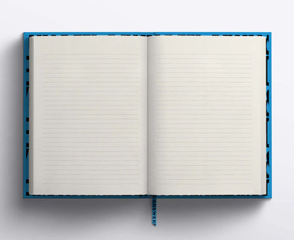Anthony Burrill Get More Answers! A5 Lined Notebook