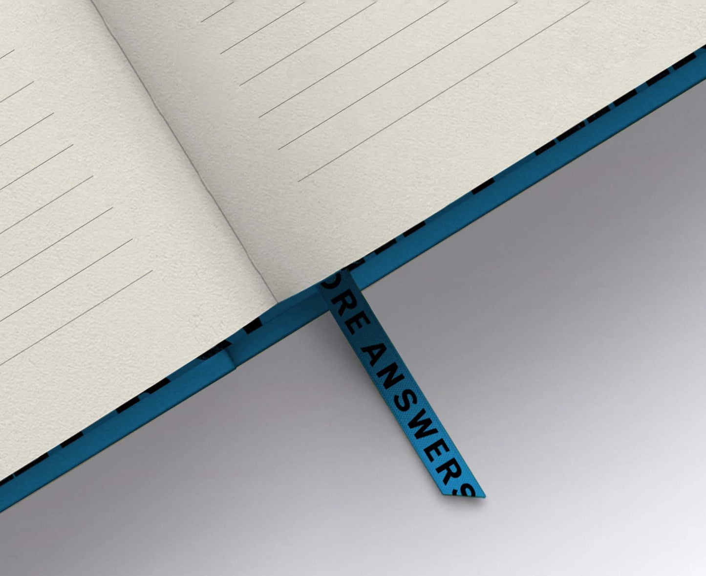 Anthony Burrill Get More Answers! A5 Lined Notebook