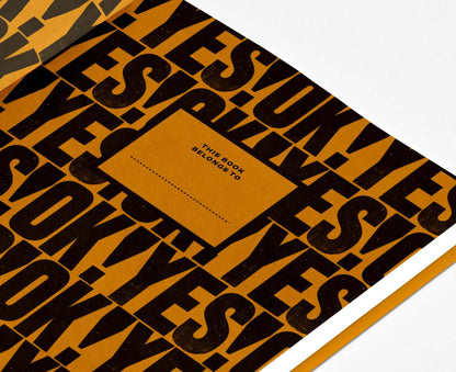 Anthony Burrill Yes OK! A5 Lined Notebook