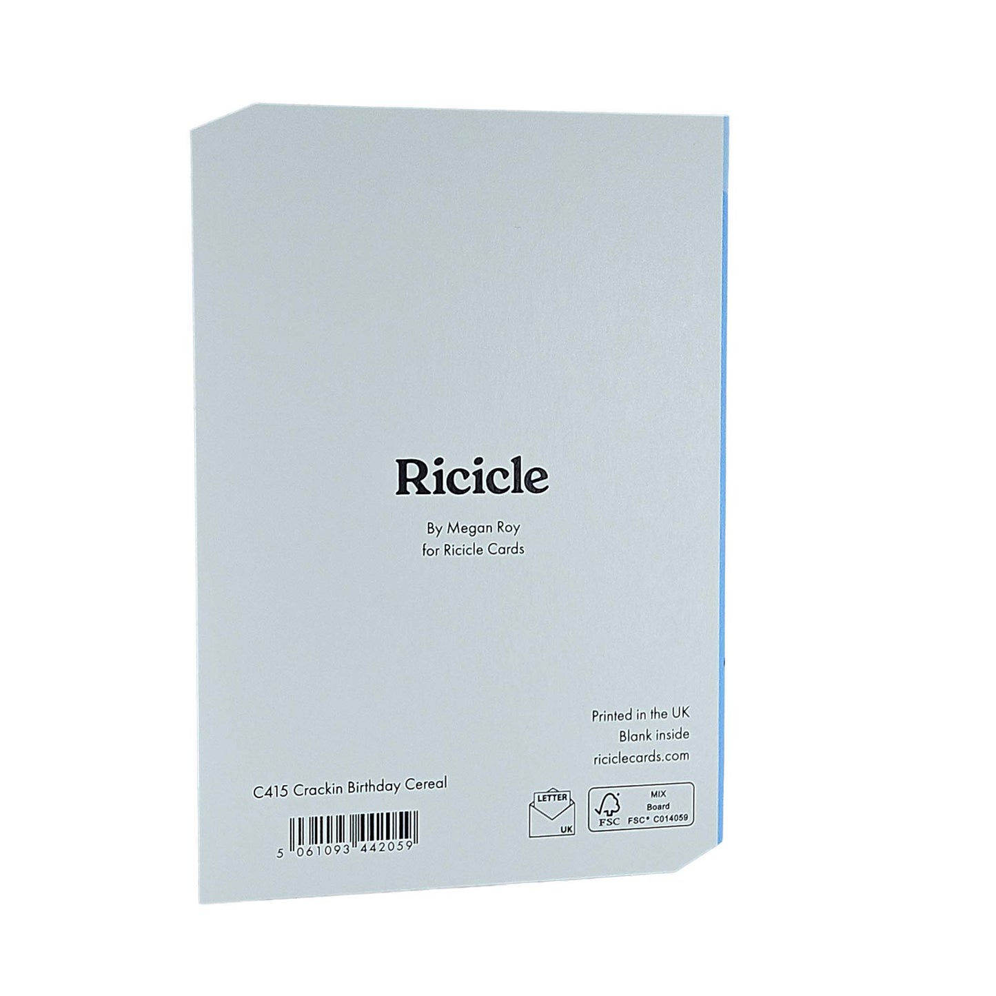 Crackin Birthday Cereal Spot Gloss Birthday Card