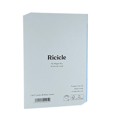 Crackin Birthday Cereal Spot Gloss Birthday Card